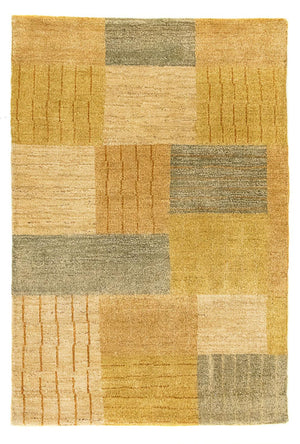 Gabbeh-tæppe - Indus - 91 x 62 cm - flerfarvet