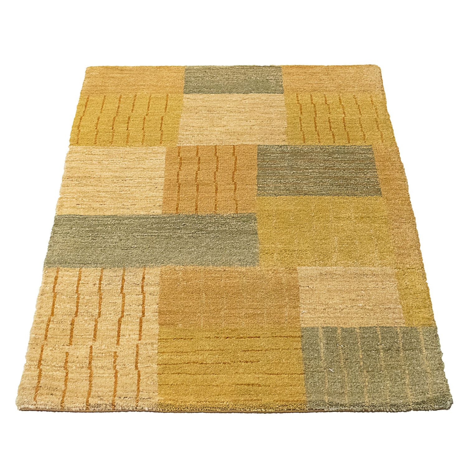 Gabbeh-tæppe - Indus - 91 x 62 cm - flerfarvet