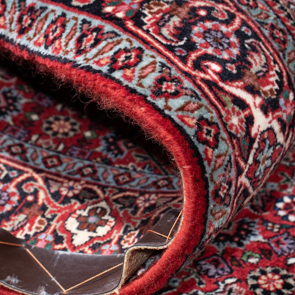 Løber Persisk tæppe - Bijar - 299 x 93 cm - rød