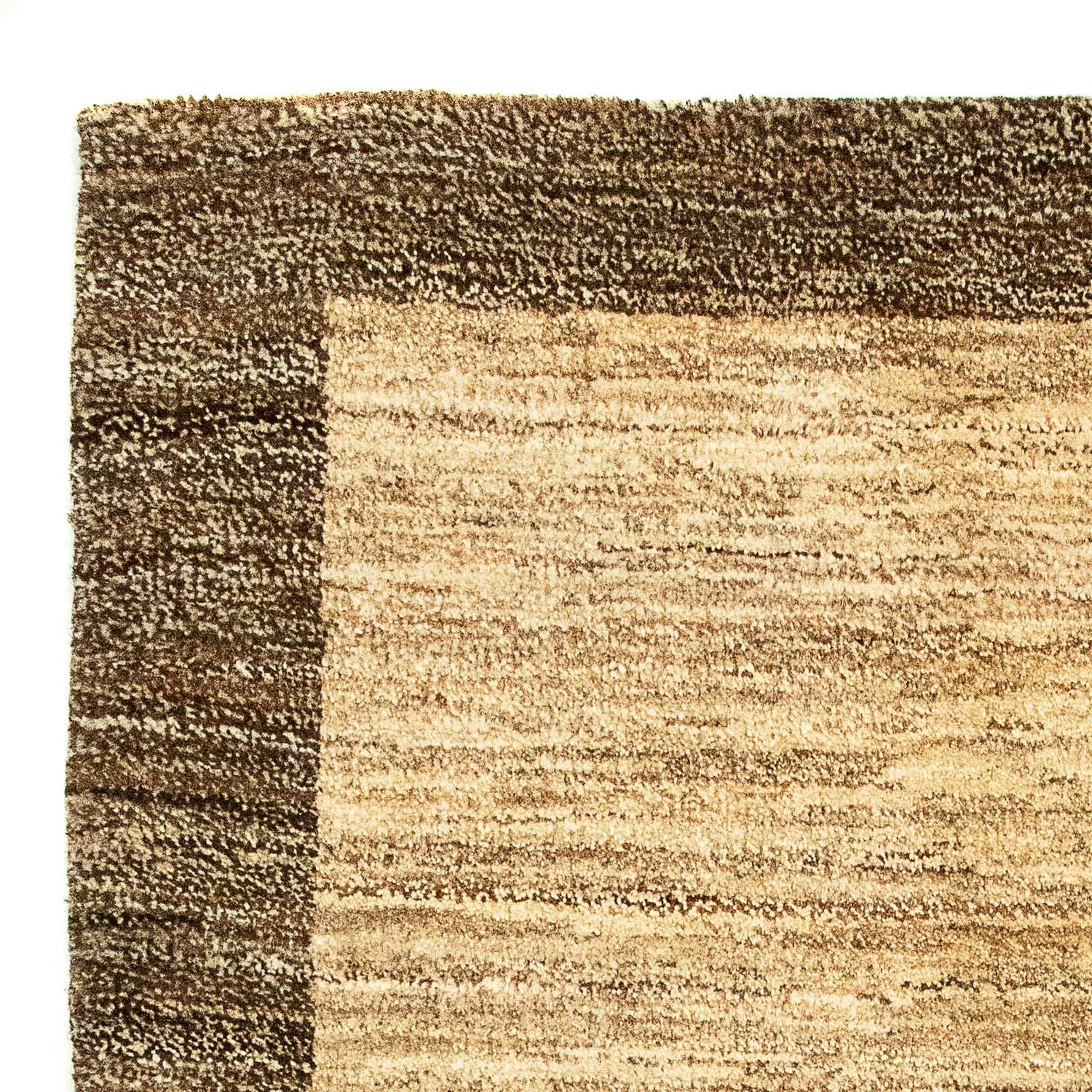 Gabbeh-tæppe - Indus - 99 x 64 cm - lys brun