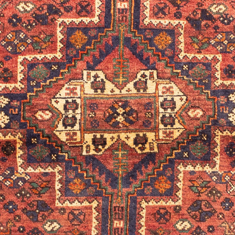 Persisk tæppe - Nomadisk - 154 x 114 cm - lysrød