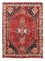Persisk tæppe - Nomadisk - 148 x 108 cm - mørkerød