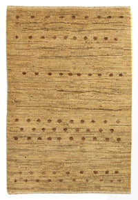 Gabbeh-tæppe - Indus - 95 x 62 cm - beige