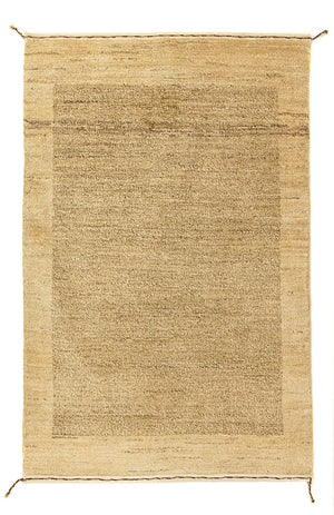 Gabbeh-tæppe - Indus - 92 x 60 cm - lys brun