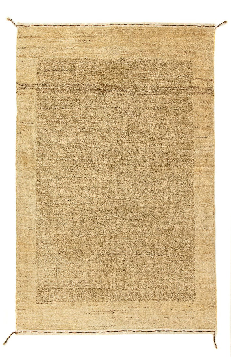 Gabbeh-tæppe - Indus - 92 x 60 cm - lys brun