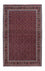 Persisk tæppe - Bijar - 214 x 133 cm - mørkerød