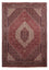 Persisk tæppe - Bijar - 232 x 170 cm - rød