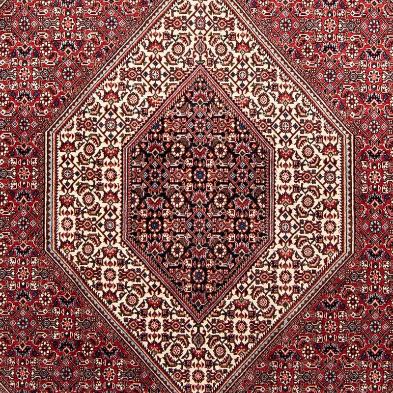 Persisk tæppe - Bijar - 232 x 170 cm - rød