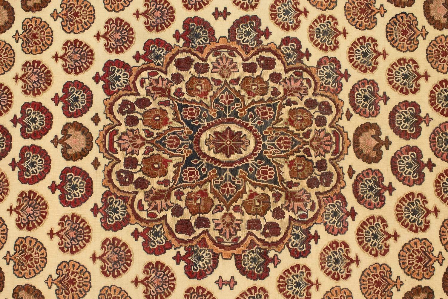 Kelim-tæppe - orientalsk - 185 x 148 cm - flerfarvet