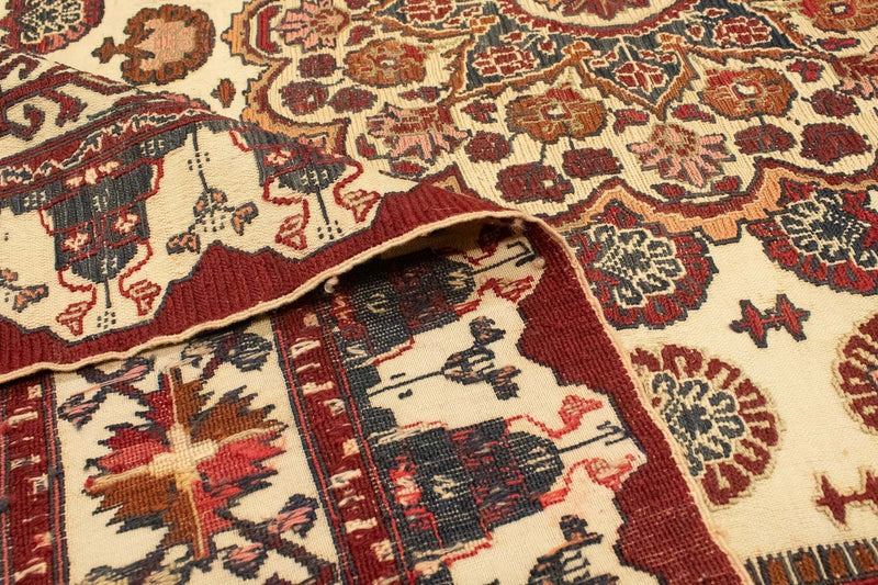 Kelim-tæppe - orientalsk - 185 x 148 cm - flerfarvet