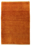 Persisk Gabbeh Tæppe 82x122cm - Perserteppich Wollteppich - Rektangulær / Rust / 82 x 122 cm Rektangulær
