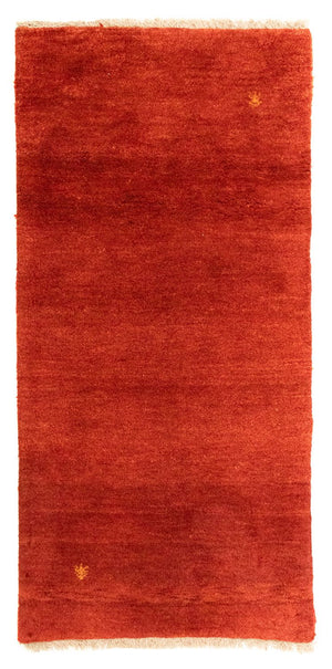 Gabbeh-tæppe - Persisk - 143 x 64 cm - rød