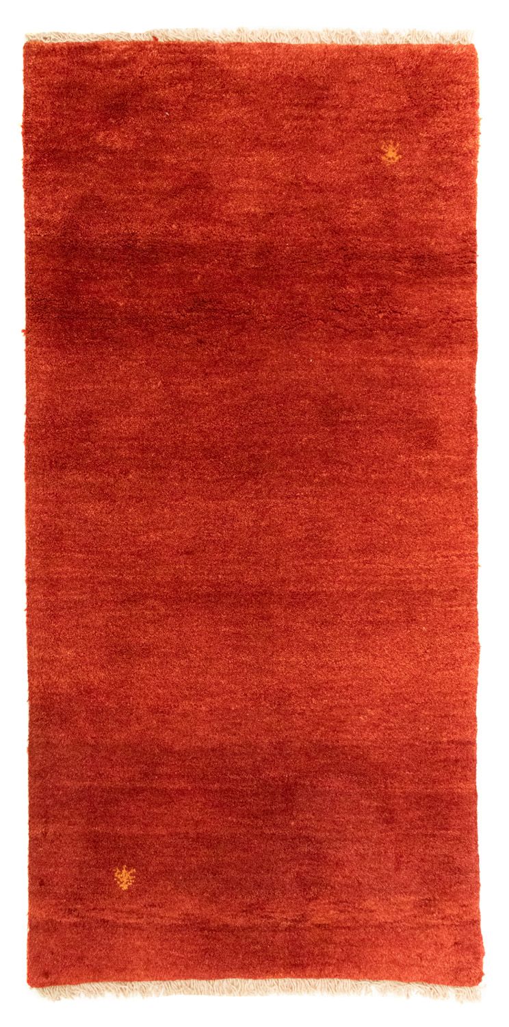 Gabbeh-tæppe - Persisk - 143 x 64 cm - rød
