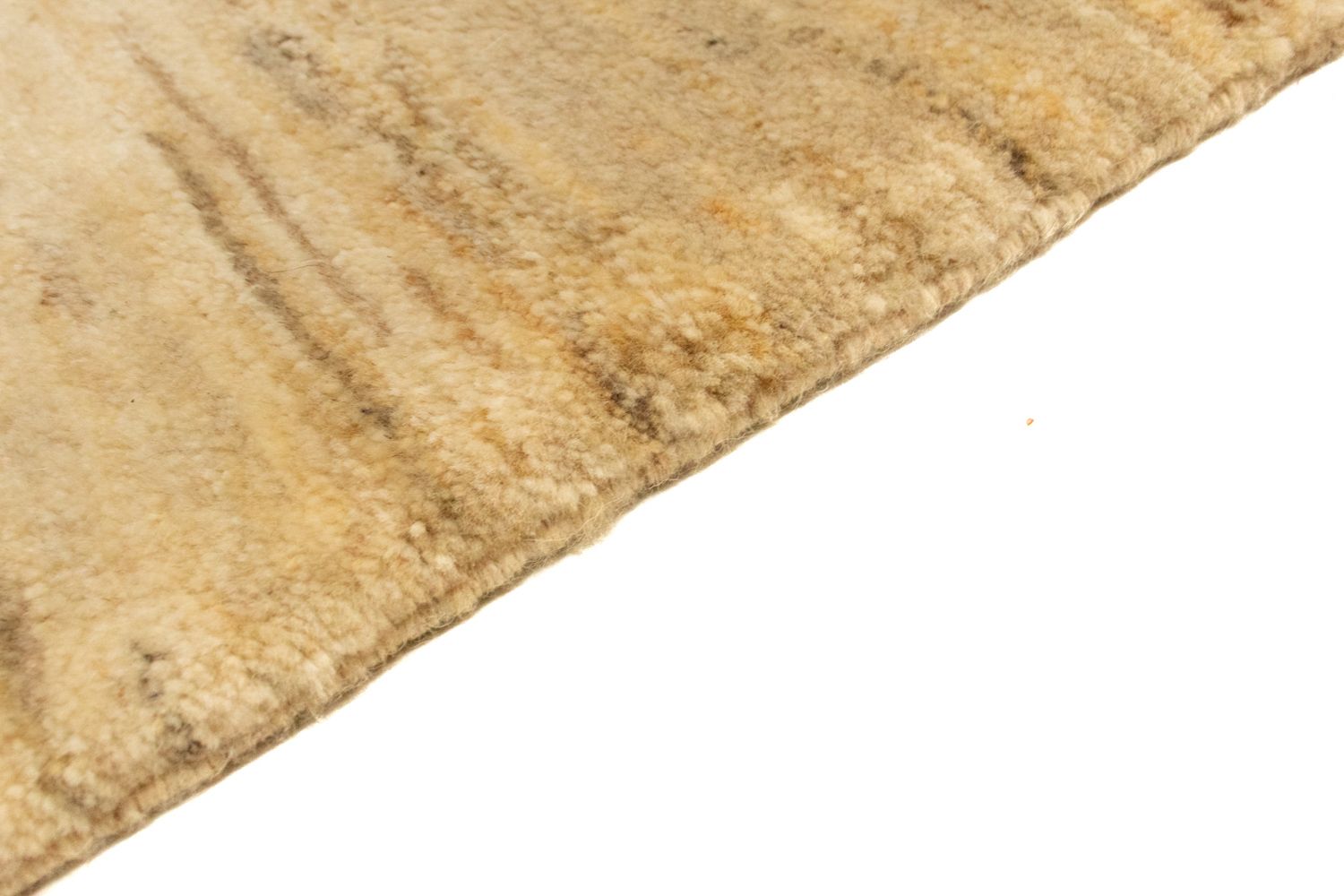 Gabbeh-tæppe - Persisk - 128 x 80 cm - lys brun