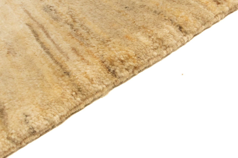 Gabbeh-tæppe - Persisk - 128 x 80 cm - lys brun