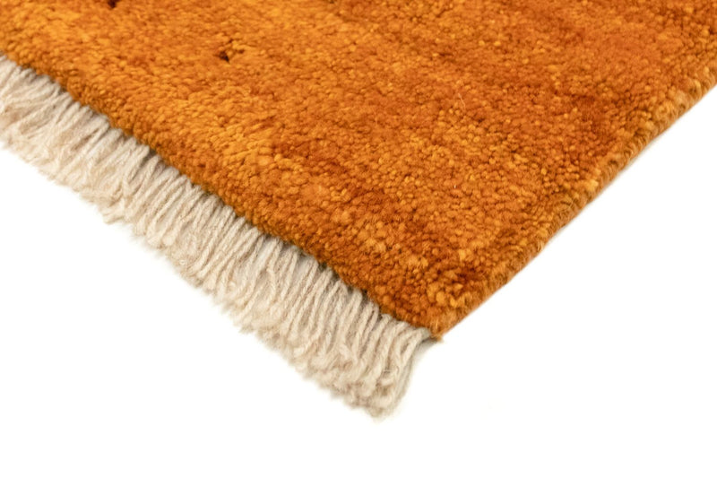 Gabbeh-tæppe - Persisk - 132 x 86 cm - guld