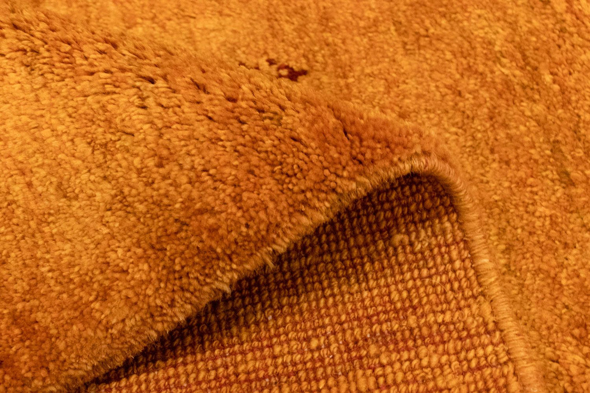 Gabbeh-tæppe - Persisk - 132 x 86 cm - guld