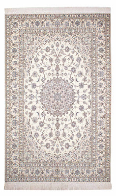 Persisk tæppe - Nain - Premium - 242 x 161 cm - beige