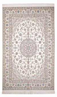 Persisk tæppe - Nain - Premium - 242 x 161 cm - beige