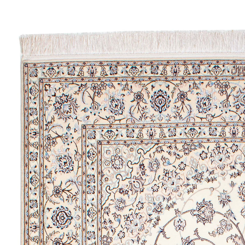 Persisk tæppe - Nain - Premium - 242 x 161 cm - beige