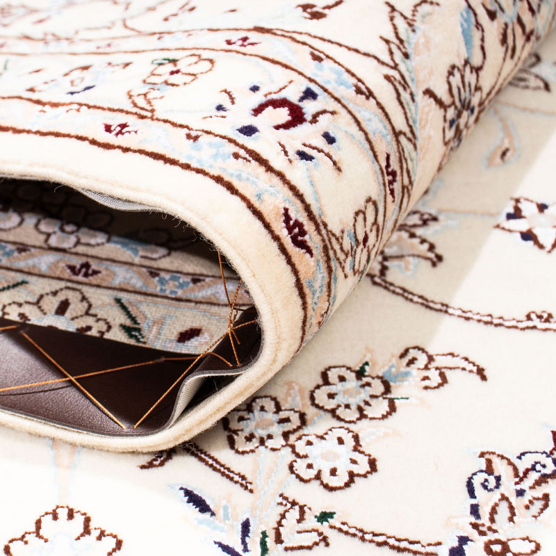 Persisk tæppe - Nain - Premium - 242 x 161 cm - beige