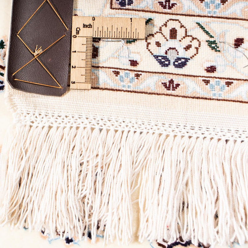 Persisk tæppe - Nain - Premium - 242 x 161 cm - beige