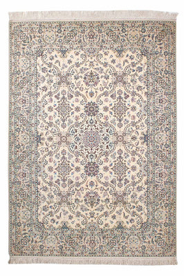 Persisk tæppe - Nain - Premium - 218 x 154 cm - beige