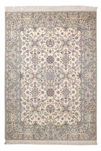 Persisk tæppe - Nain - Premium - 218 x 154 cm - beige