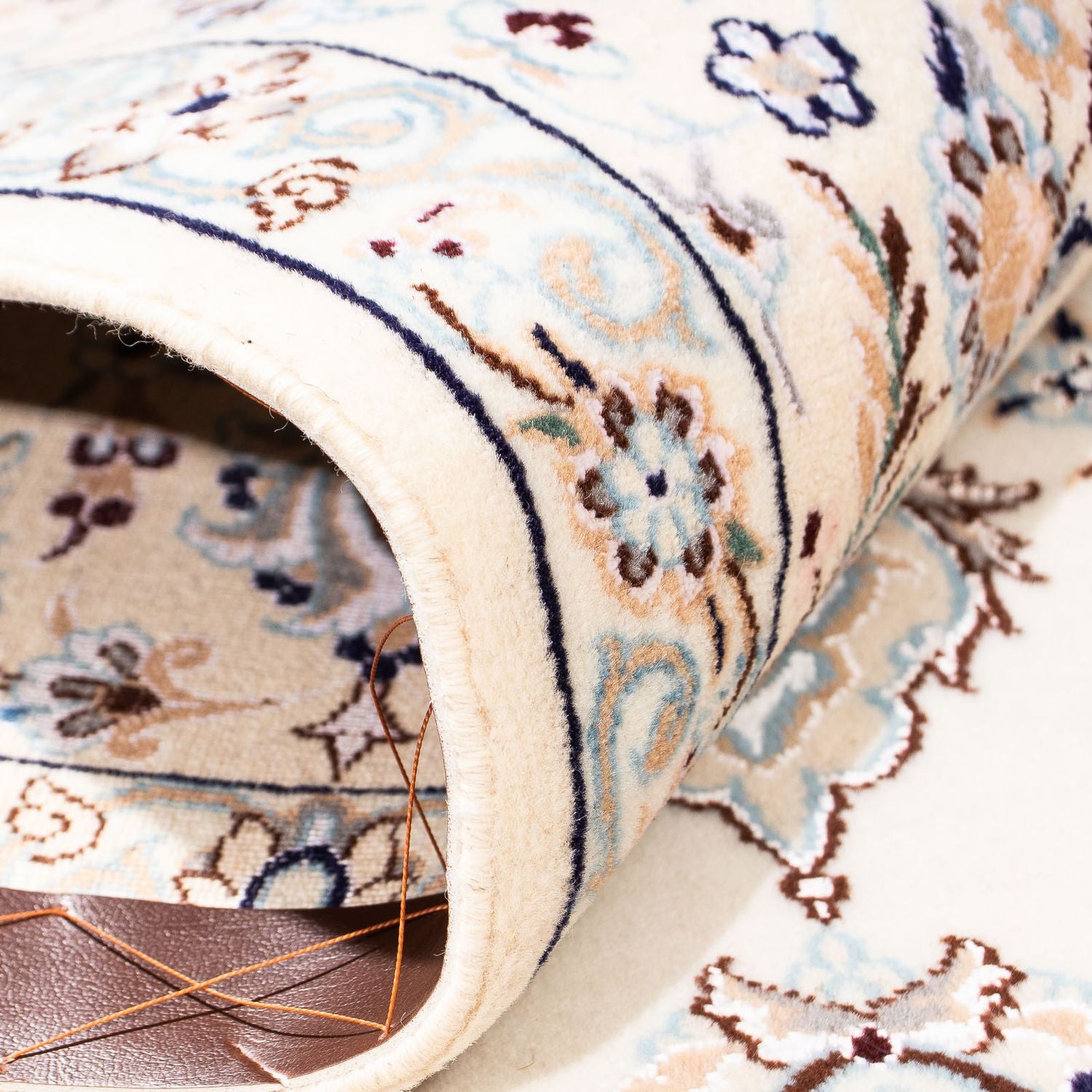 Persisk tæppe - Nain - Premium - 231 x 151 cm - beige