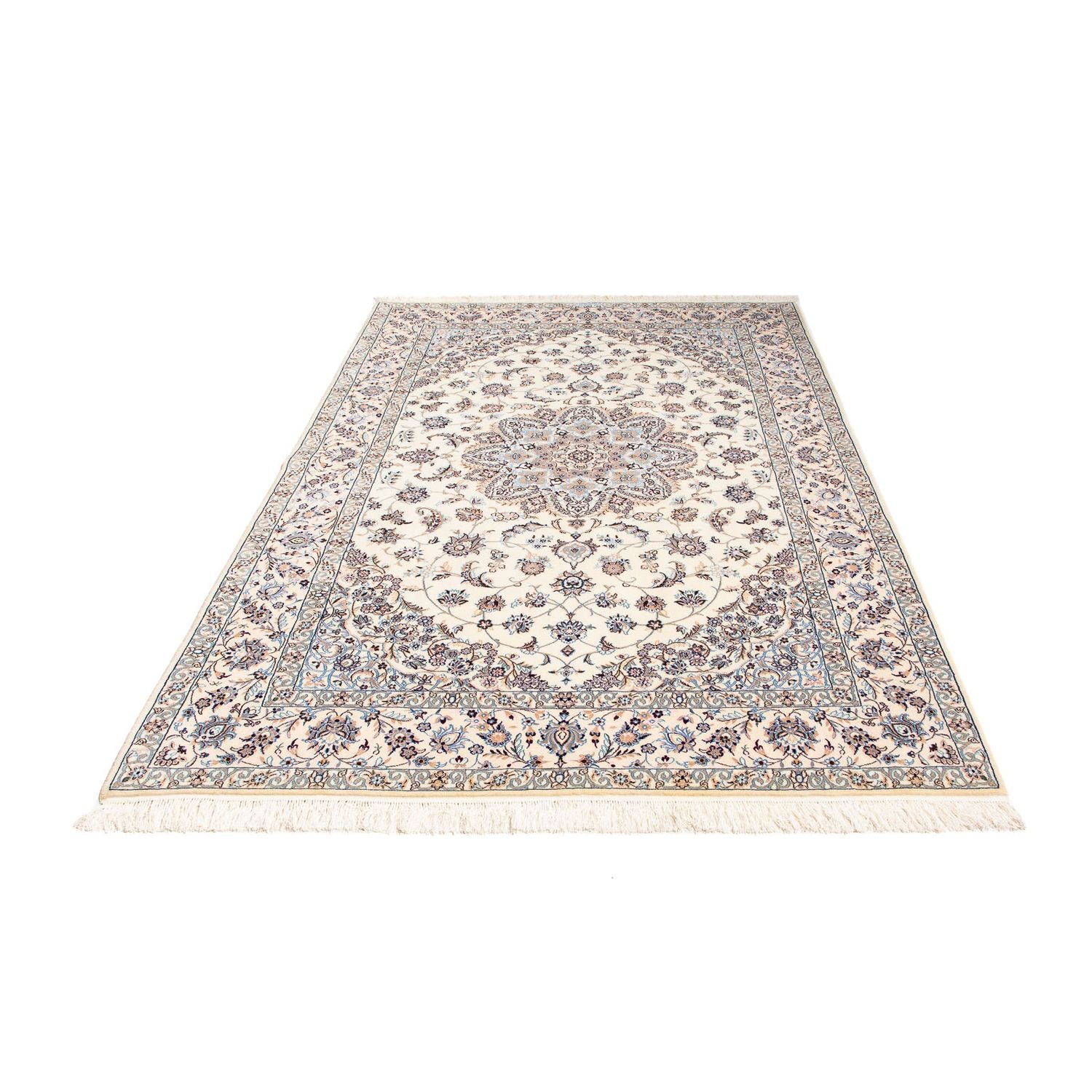 Persisk tæppe - Nain - Premium - 231 x 151 cm - beige