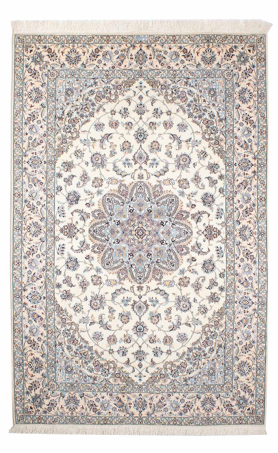 Persisk tæppe - Nain - Premium - 227 x 152 cm - beige