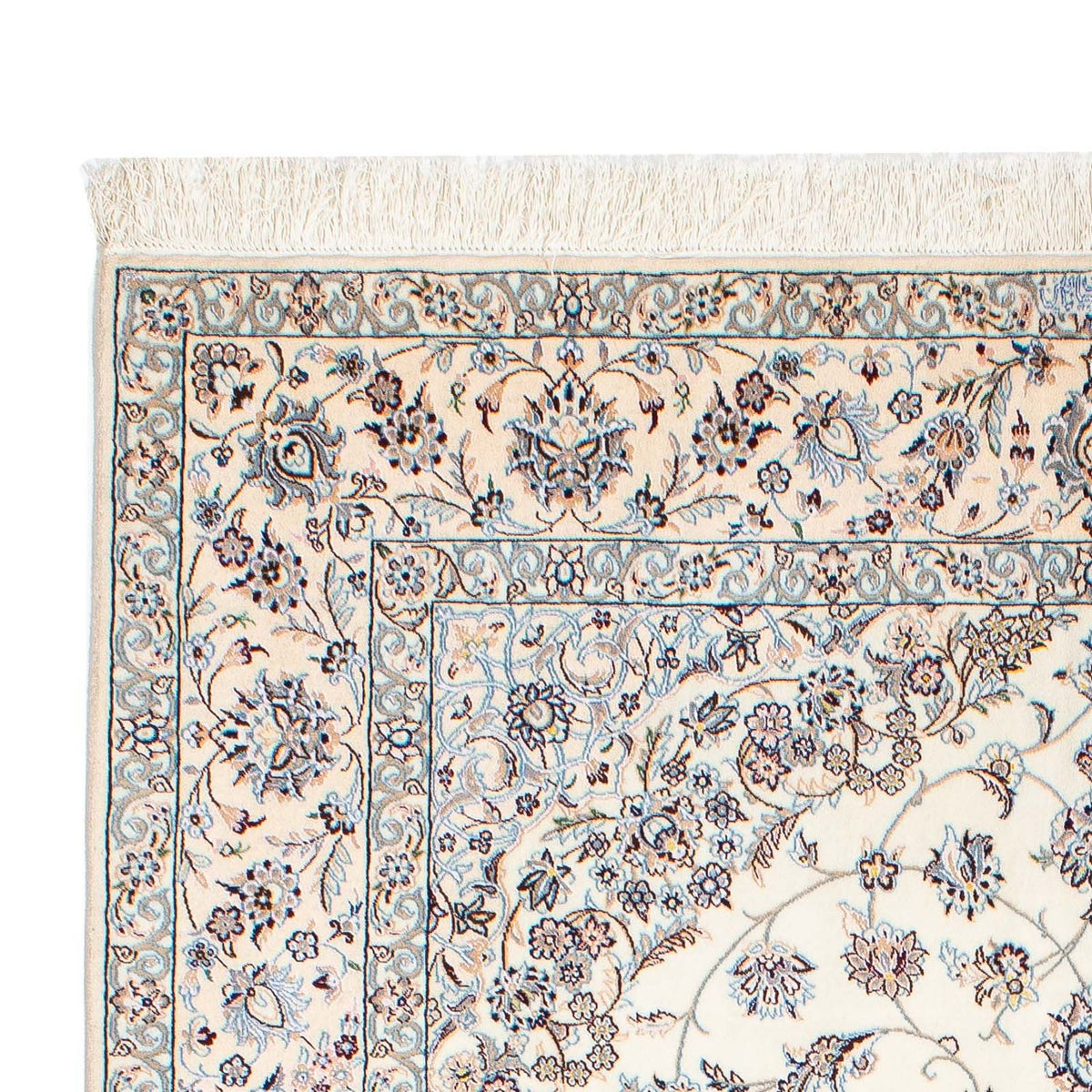 Persisk tæppe - Nain - Premium - 227 x 152 cm - beige