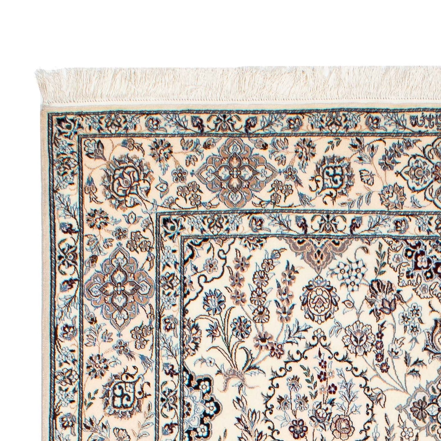Persisk tæppe - Nain - Premium - 231 x 156 cm - beige