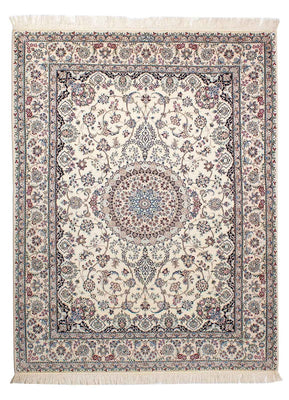 Persisk tæppe - Nain - Premium - 210 x 163 cm - beige