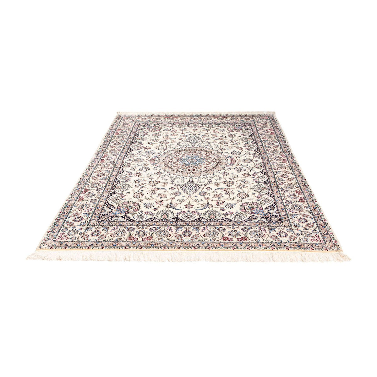 Persisk tæppe - Nain - Premium - 210 x 163 cm - beige