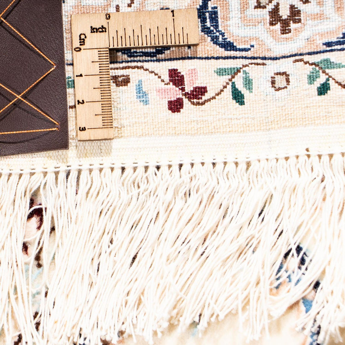 Persisk tæppe - Nain - Premium - 210 x 163 cm - beige