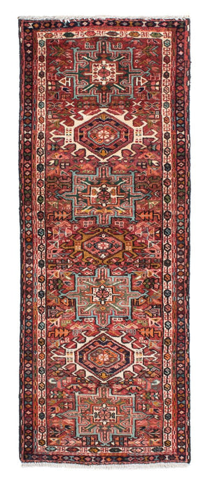 Løber Persisk tæppe - Nomadisk - 186 x 68 cm - lysrød