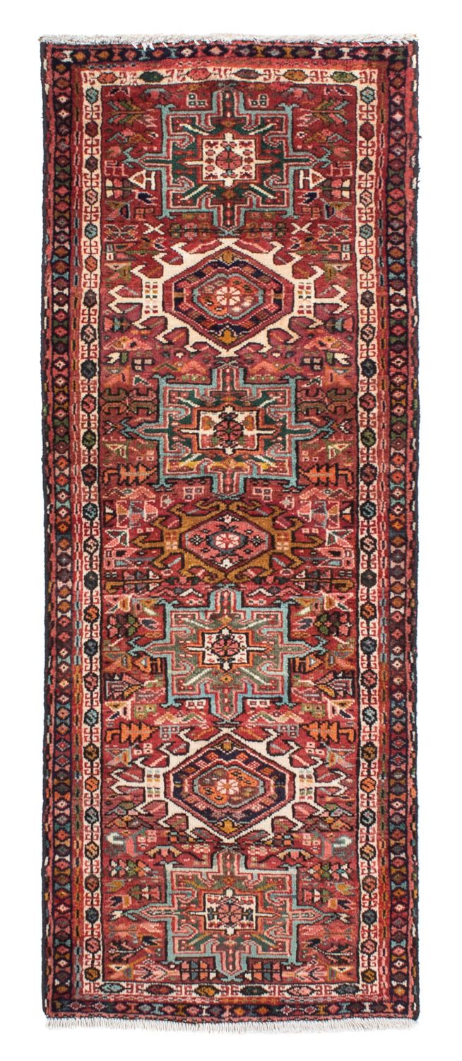 Løber Persisk tæppe - Nomadisk - 186 x 68 cm - lysrød