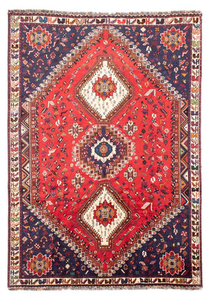 Persisk tæppe - Nomadisk - 300 x 208 cm - rød