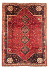 Shiraz Tæppe 227x310cm - Persisk tæppe - Rektangulær / Mørkerød / 227 x 310 cm Rektangulær
