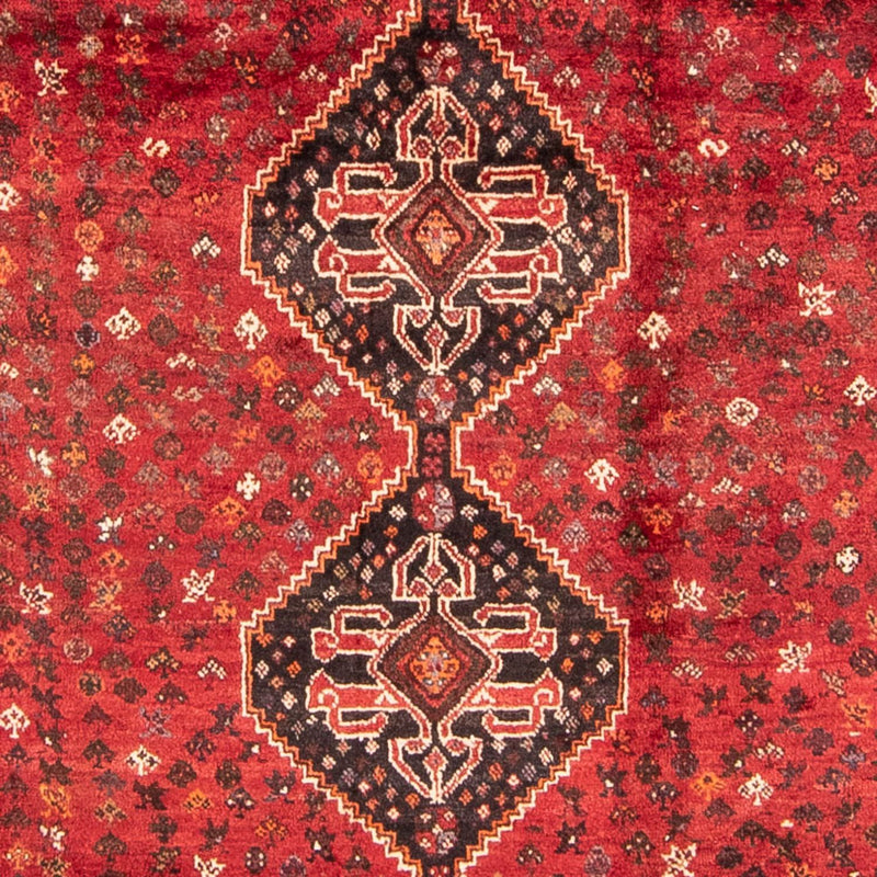Persisk tæppe - Nomadisk - 310 x 227 cm - mørkerød