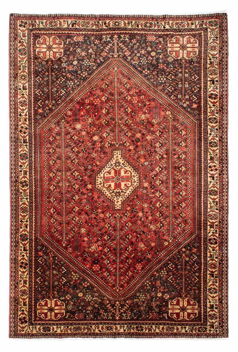 Persisk tæppe - Nomadisk - 300 x 211 cm - rød