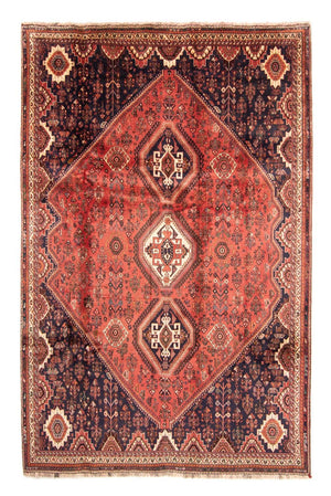Persisk tæppe - Nomadisk - 330 x 221 cm - lysrød