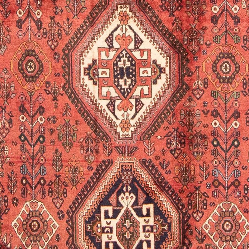 Persisk tæppe - Nomadisk - 330 x 221 cm - lysrød