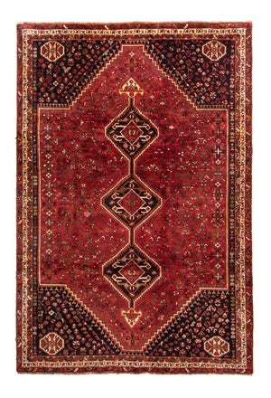 Persisk tæppe - Nomadisk - 325 x 230 cm - mørkerød