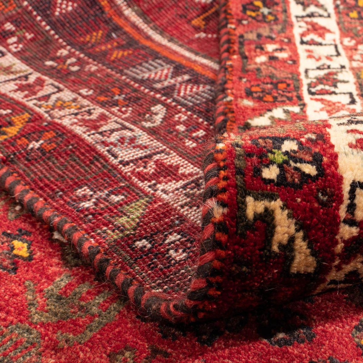 Persisk tæppe - Nomadisk - 325 x 230 cm - mørkerød