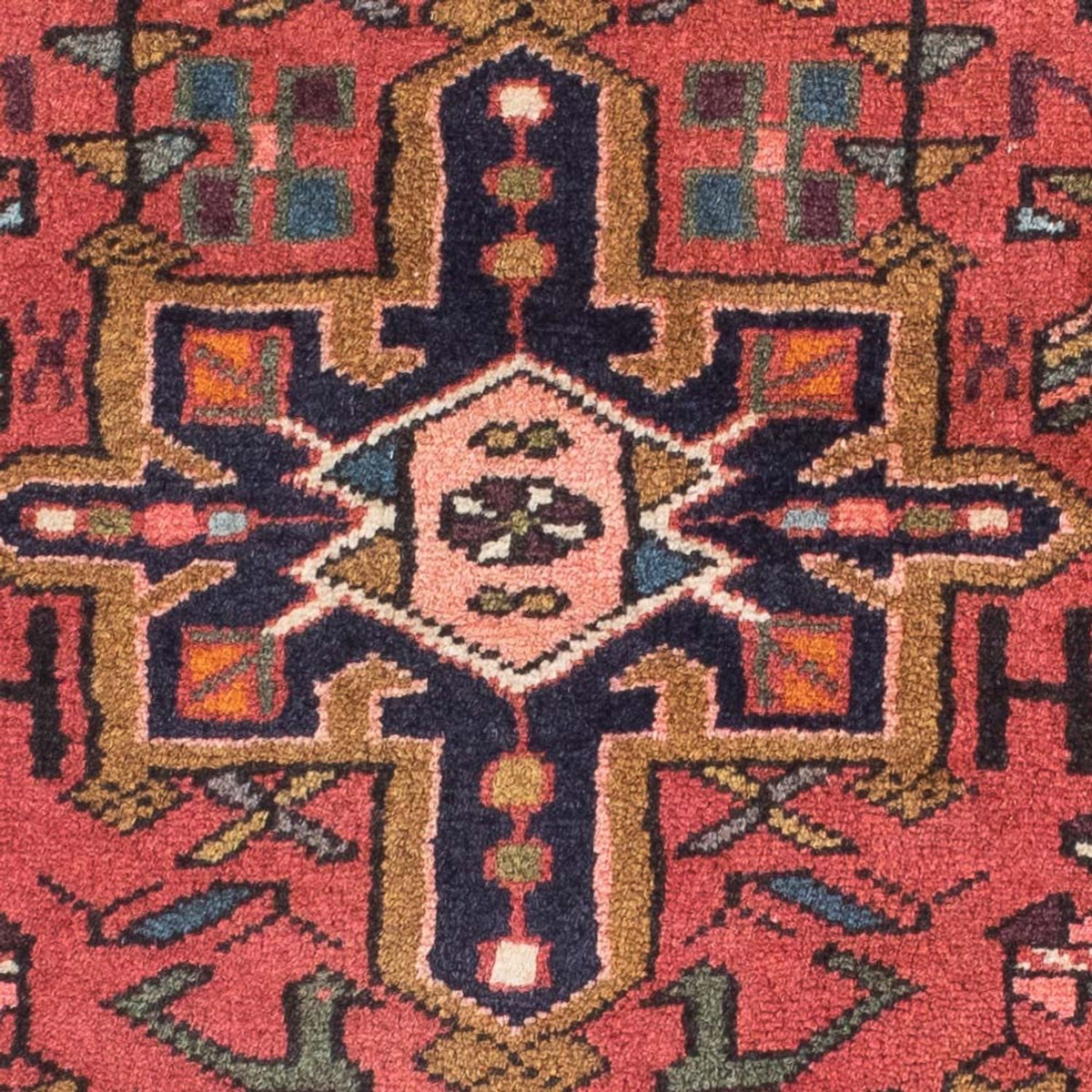 Løber Persisk tæppe - Nomadisk - 197 x 67 cm - lysrød