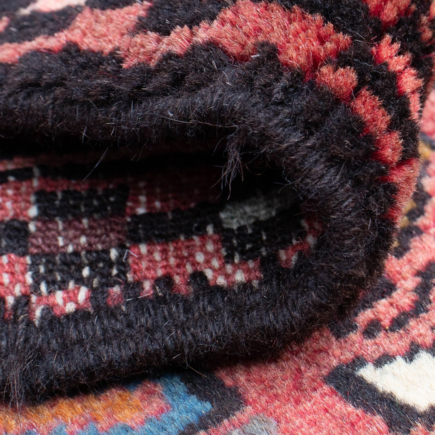 Løber Persisk tæppe - Nomadisk - 197 x 67 cm - lysrød