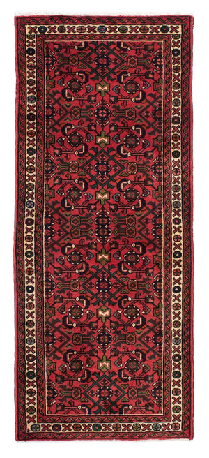 Løber Persisk tæppe - Nomadisk - 192 x 75 cm - mørkerød