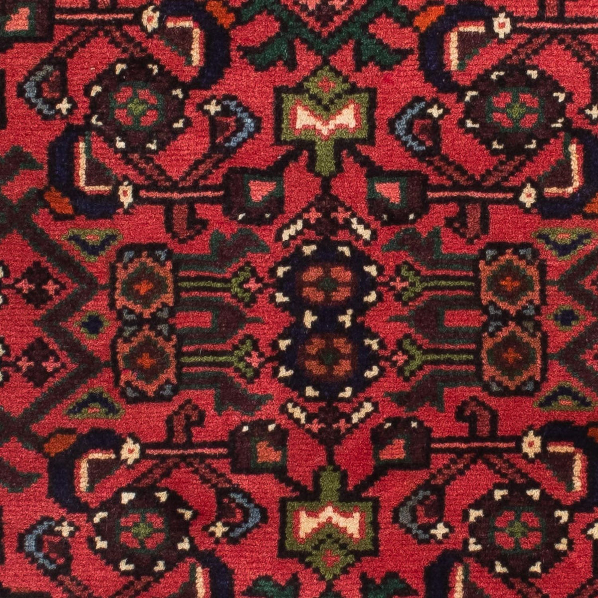 Løber Persisk tæppe - Nomadisk - 192 x 75 cm - mørkerød